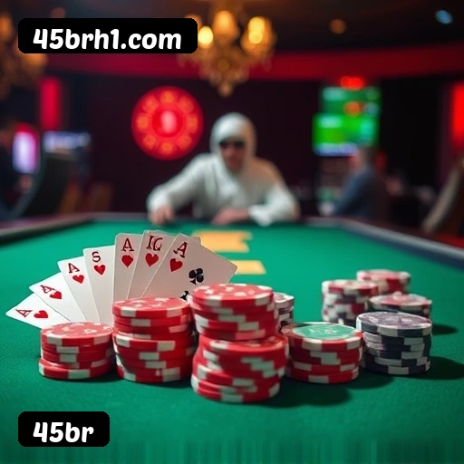 Jogos de Mesa Premium 45br - Blackjack, Roleta, Baccarat